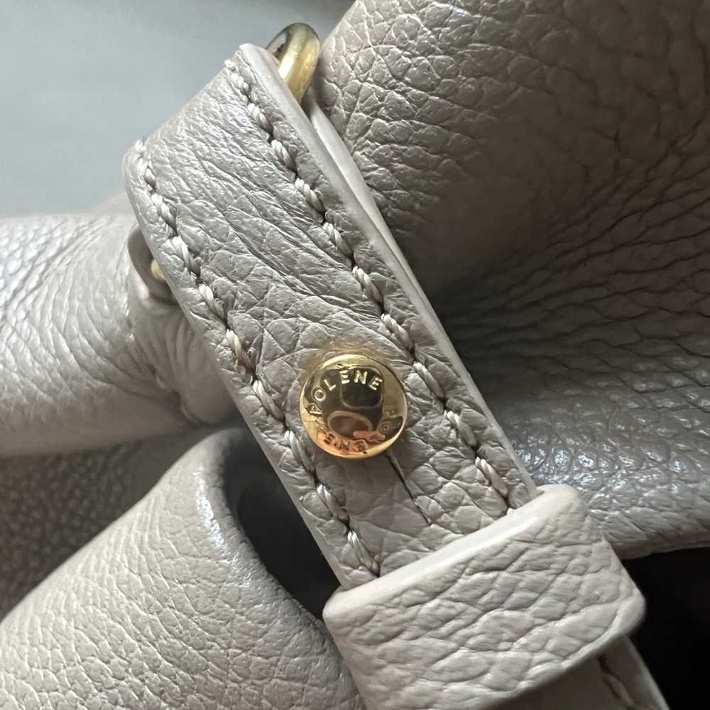 Polene numero neuf mini Bag in Taupe - Picture 6 of 15